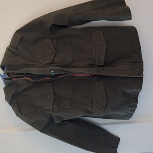 Very Cute medium-weight zip up, hooded jacket.